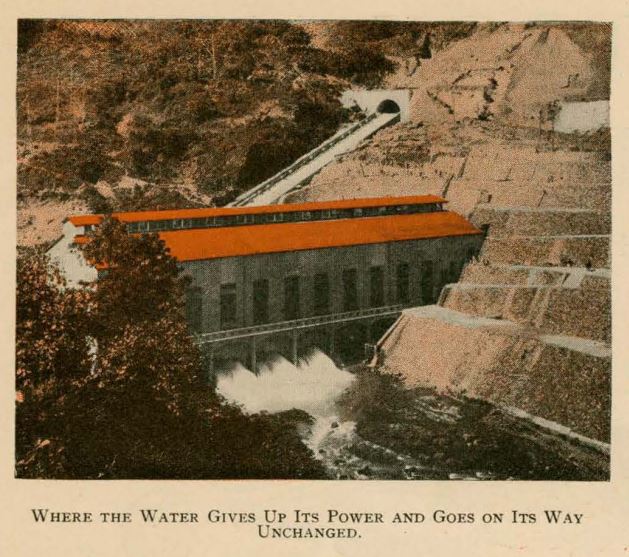 "Where The Water Gives Up Its Power"