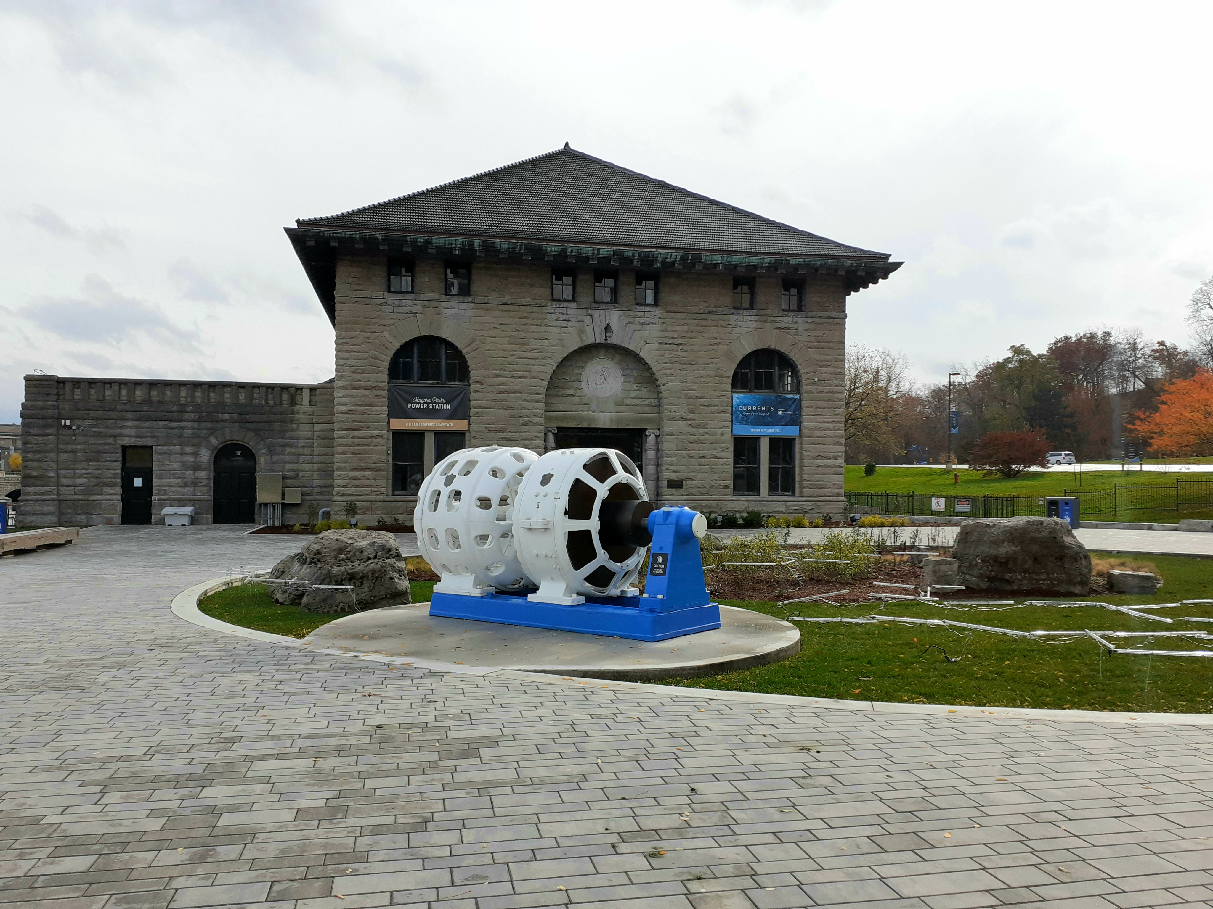 Photograph: Exterior Power Station Entrance 