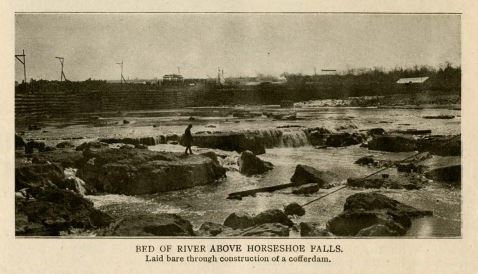 River Bed Above Horseshoe Falls
