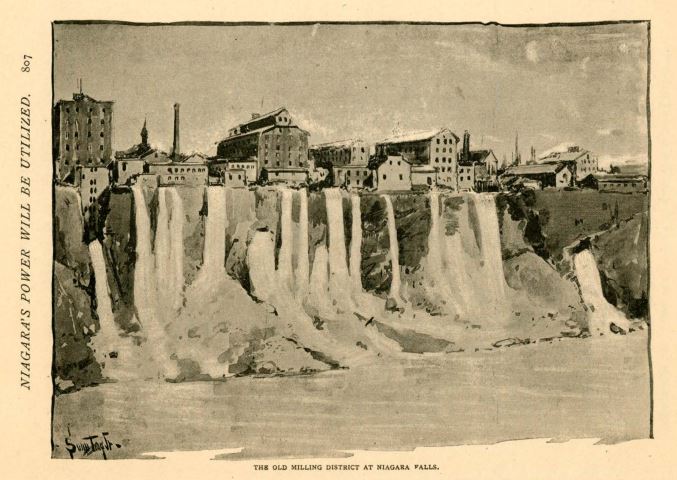 Old Mill Sketch at Lower River